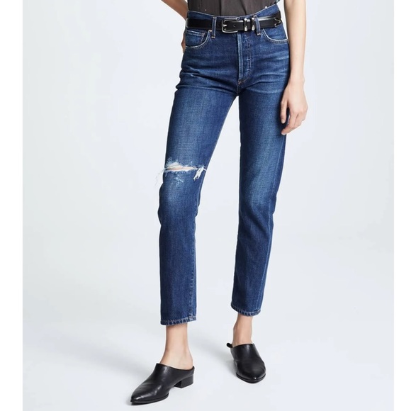 Citizens Of Humanity Denim - Citizens of Humanity High Rise Cropped Jeans